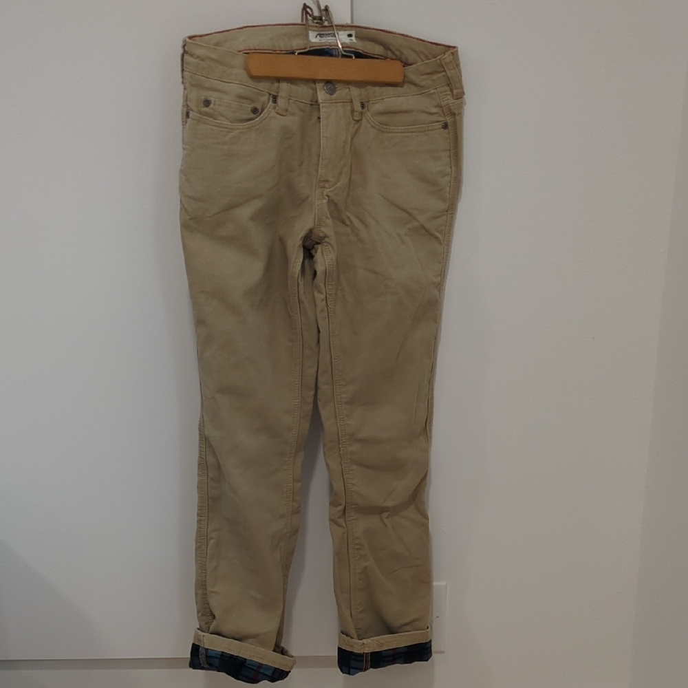 Mountain Khakis Flannel Lined Khakis Size 4P